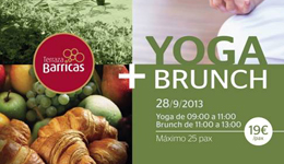 Yoga y Brunch en Bodega Stratvs