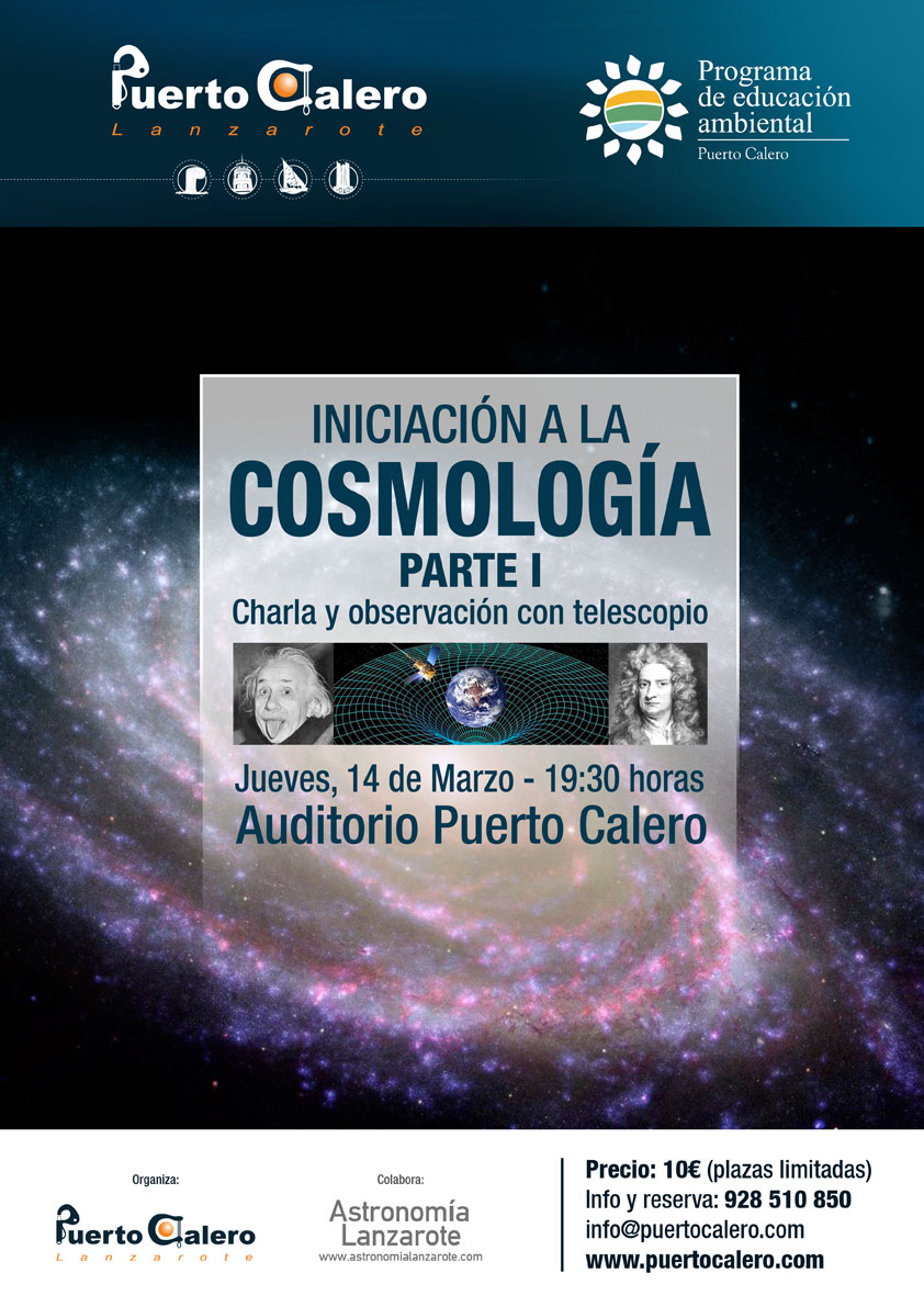 Iniciación a la cosmología en Puerto Calero, Lanzarote