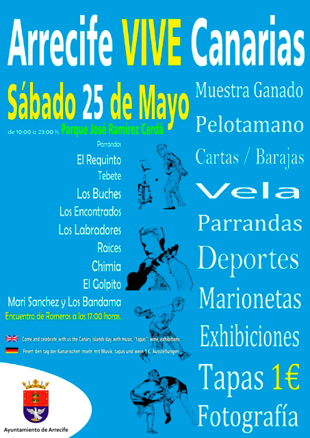 Actos de celebración del Día de Canarias en Arrecife, Lanzarote