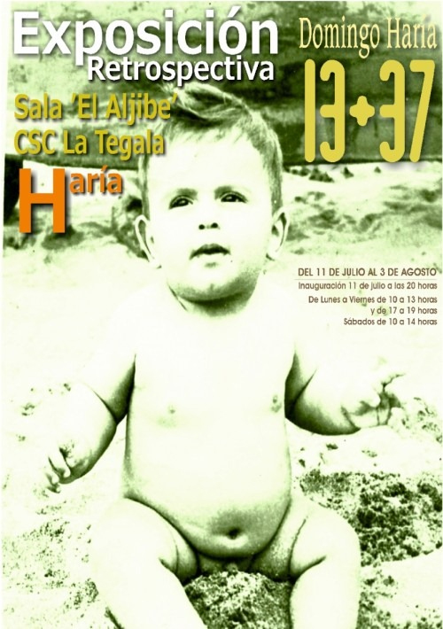 13+37 exposición de Domingo Haría en Lanzarote