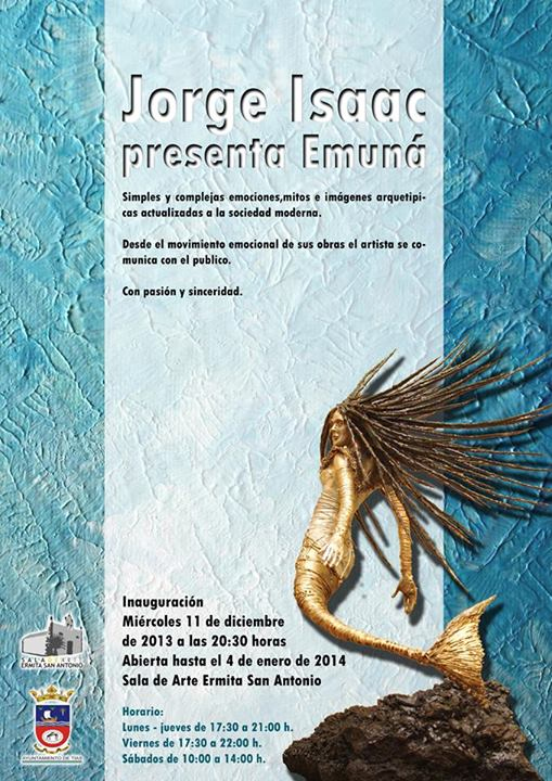Exposición de esculturas Emuná, de Jorge Isaac