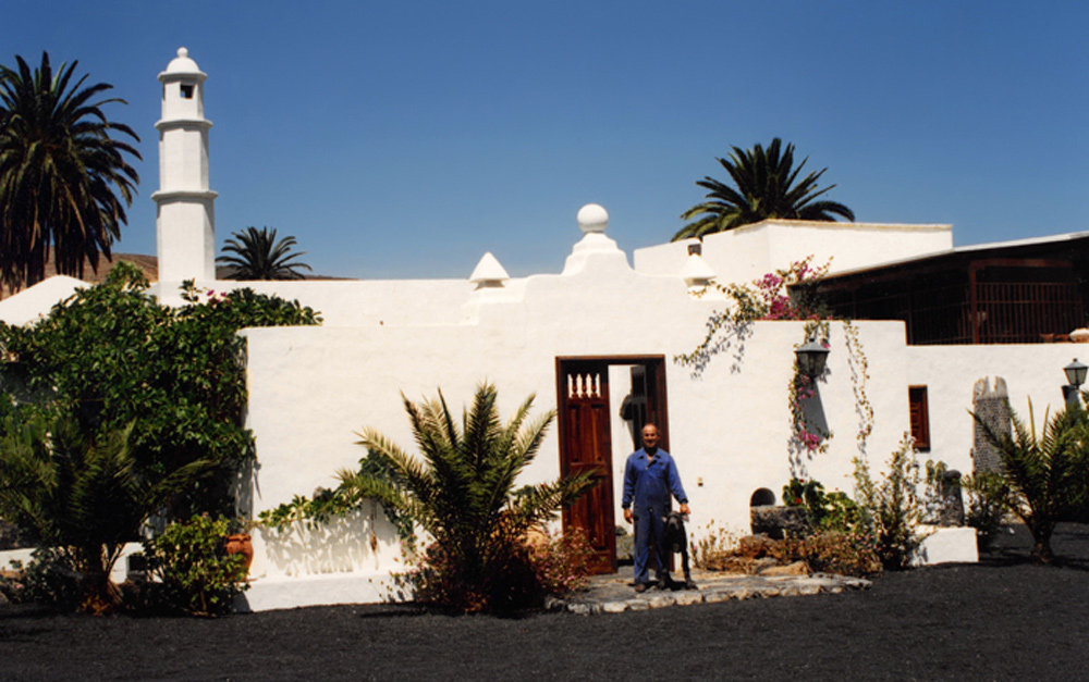 Vista exterior de la Casa Museo de Cesar Manrique, Haría, Lanzarote