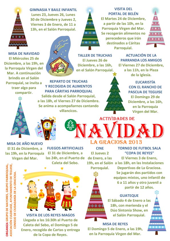 Programa de Navidad La Graciosa 2013