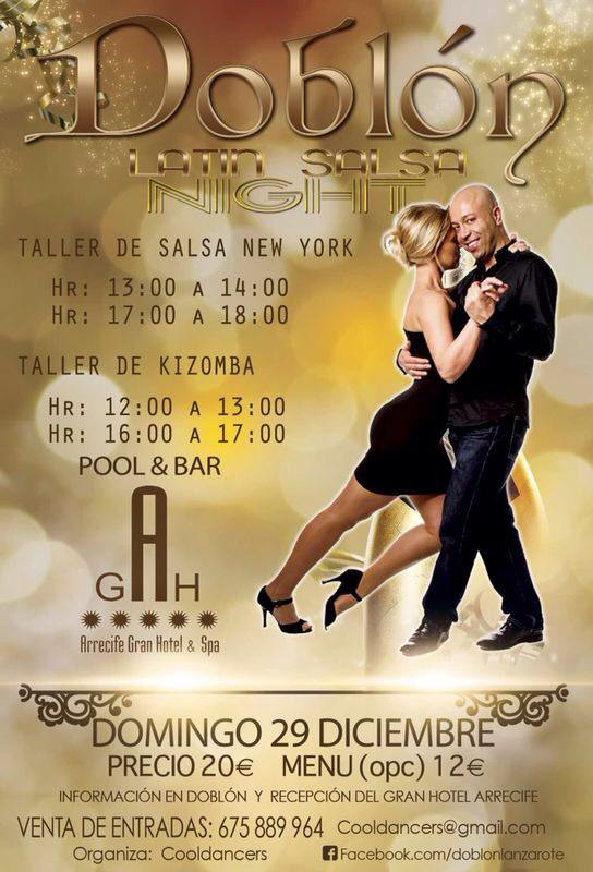 Doblón Latin Salsa Night en el Arrecife Gran Hotel & Spa