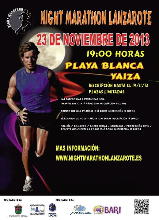 II Night Marathon Lanzarote