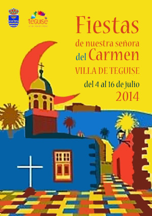 Fiestas de Nuestra Señora del Carmen Villa de Teguise 2014