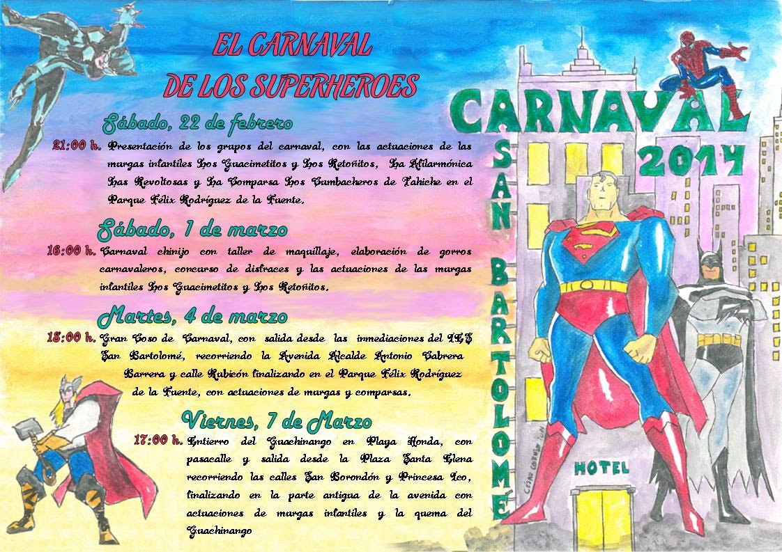 Carnaval de San Bartolomé 2014
