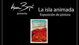 Exposición La Isla animada en El Aljibe de Haría