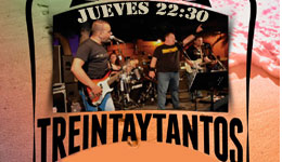 Música en vivo con Treintytantos en Doblón Gran Hotel