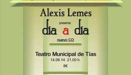 Alexis Lemes presenta su primer disco, Día a Día en Tías