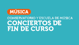 Concierto de fin de curso de los alumnos del Conservatorio y la Escuela Insular de Música