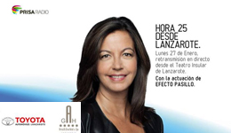 Retransmisión en directo del programa de Ángels Barceló Hora 25