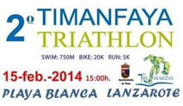 II Timanfaya Triathlon, Lanzarote