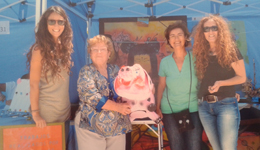 Exposición de los trabajos de los internos de la cárcel de Tahíche en El Fondeadero de Puerto del Carmen