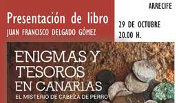 Presentación del libro Enigmas y tesoros en Canarias. El misterio de Cabeza de Perro