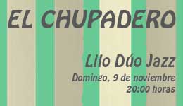 Concierto de Lilo Dúo Jazz en El Chupadero