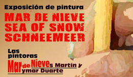 Mar de nieve, exposición en Casa Cerdeña La Bodeguita