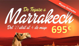 iaje de Teguise a Marrakech