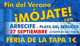 Mójate en Arrecife 2014, Feria de la Tapa y actividades lúdicas