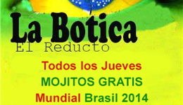 El Mundial de Brasil arranca en La Botica con Mojitos Gratis