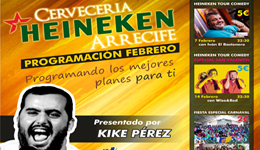 Monólogos, música y eventos en Cervecería Heineken Arrecife