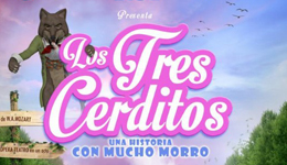 Los tres cerditos, ópera infantil en el Teatro Insular