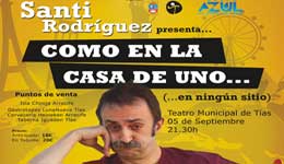 Santi Rodríguez (El Frutero) en el Teatro Municipal de Tías