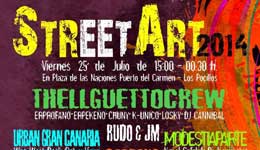 Street Art 2014 en Puerto del Carmen