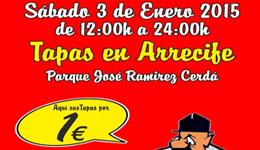 Tapas a 1 euro en Arrecife para comenzar el año con buen sabor de boca