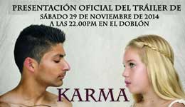 Presentación del Tráiler de la película Karma en Doblón Gran Hotel