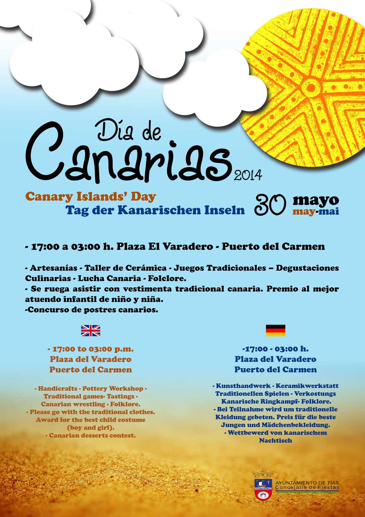 Día de Canarias en Puerto del Carmen
