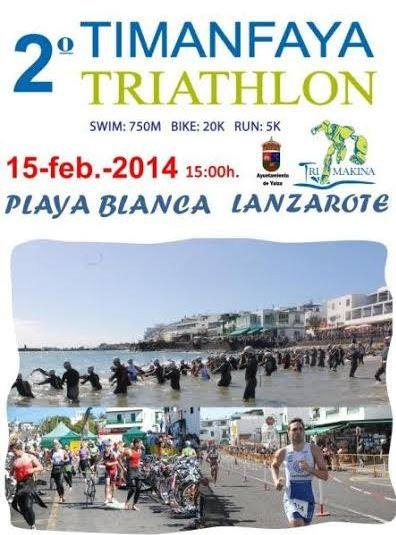 II Timanfaya Triathlon, Lanzarote