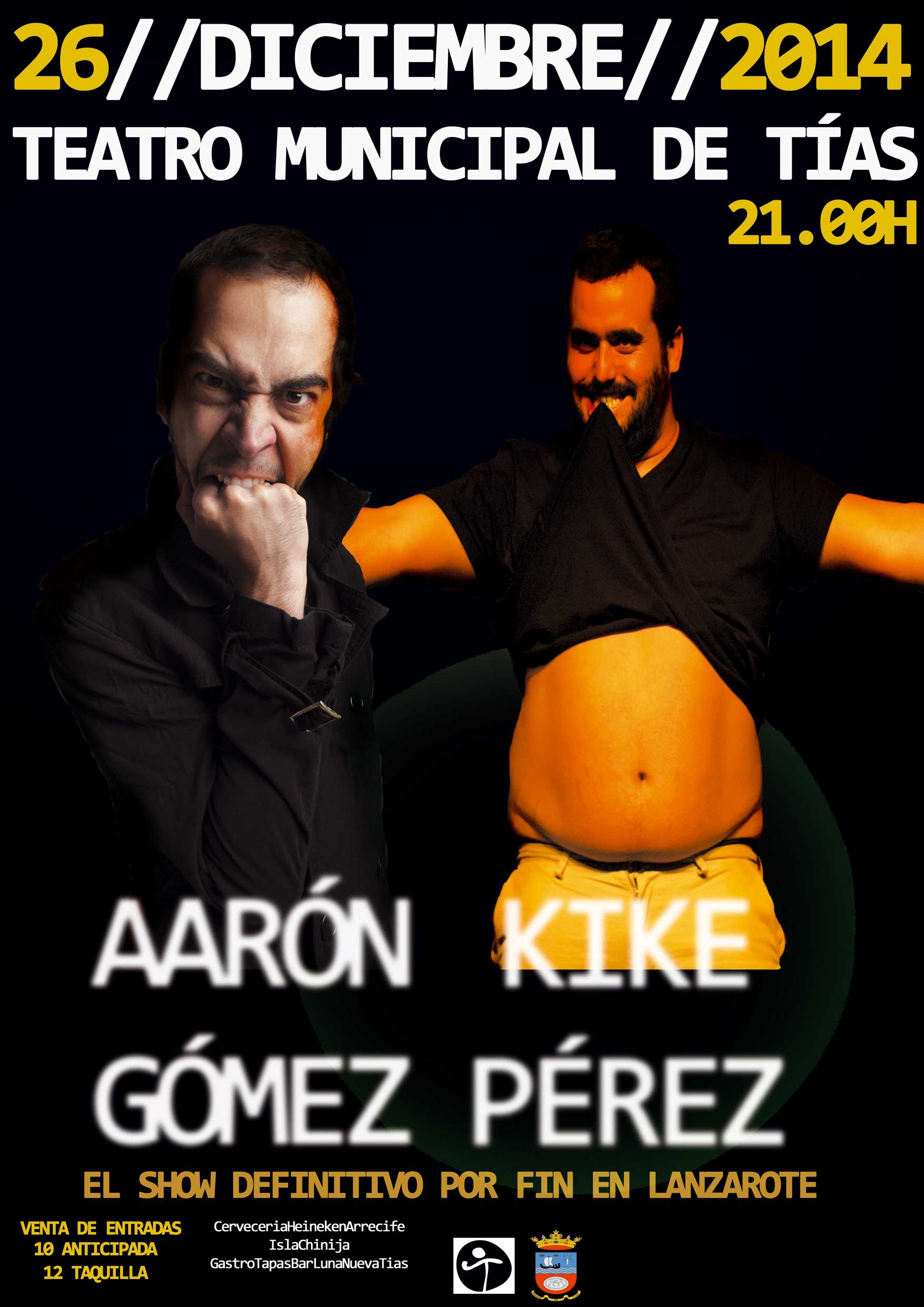 El Show Definitivo, humor con Kike Pérez y Aarón Gómez