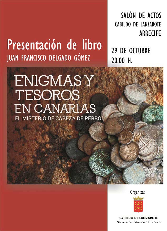 Presentación del libro Enigmas y tesoros en Canarias. El misterio de Cabeza de Perro