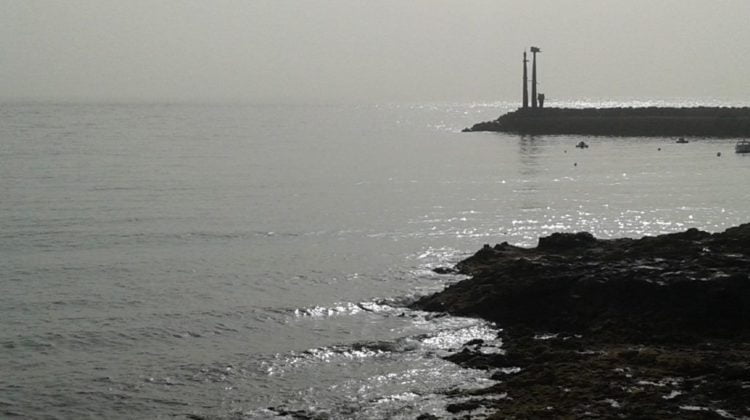 viento y calima en Canarias