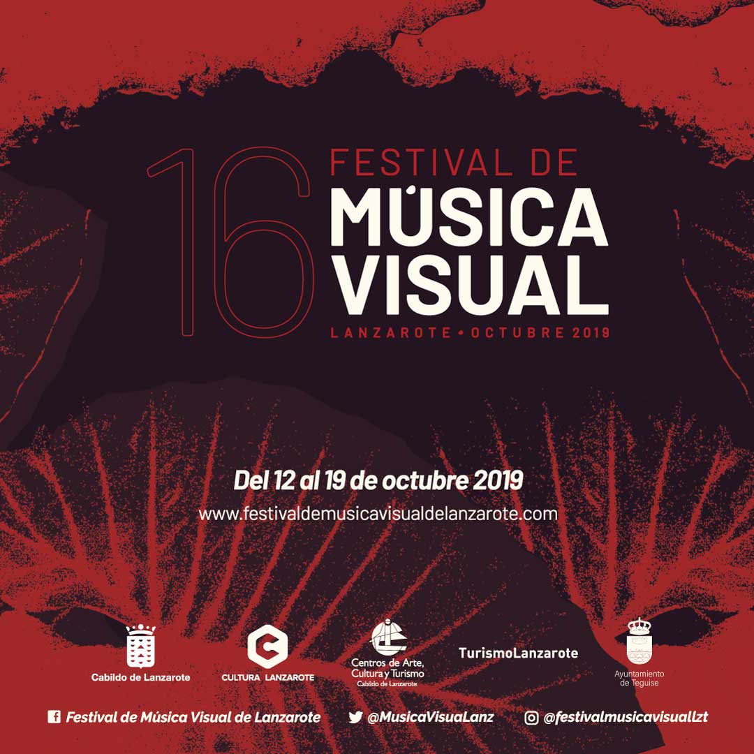 cartel festival musica visual lanzarote 2019