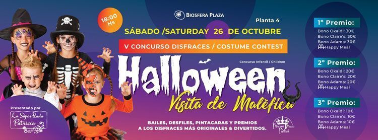 V Concurso de Disfraces Infantil Halloween 2019