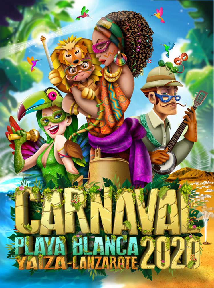 carnaval playa blanca yaiza 2020