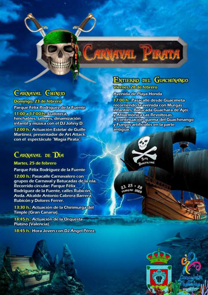 Carnaval de San Bartolomé 2020 (Del 23 al 28 de febrero)