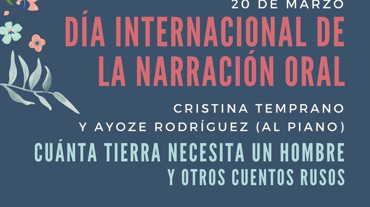 Cartel del Día Internacional de la narración oral
