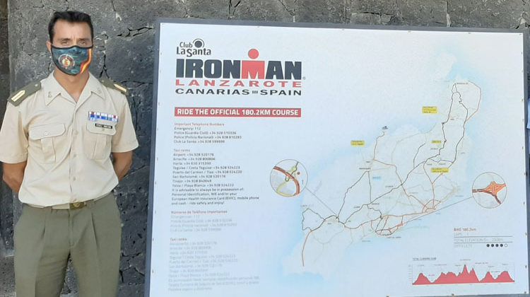 I Campeonato del Mundo Militar de Triatlón de Larga Distancia en Lanzarote