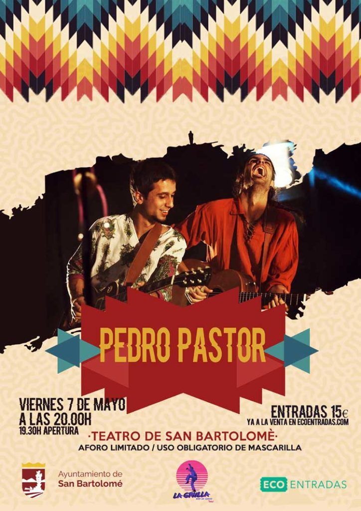 Concierto de Pedro Pastor en el Teatro de San Bartolomé lanzarote