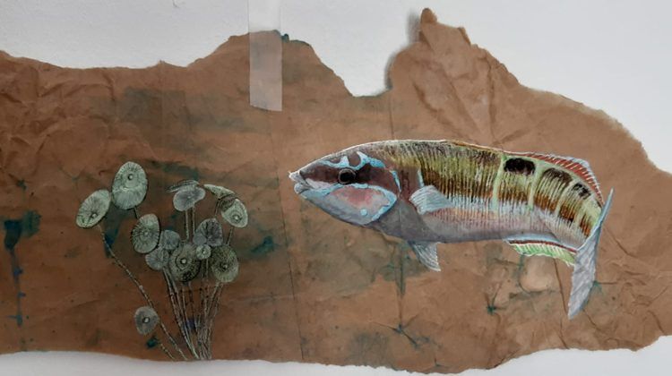cuadro de la exposicion de Francisco Montelongo y Francisco Rodríguez