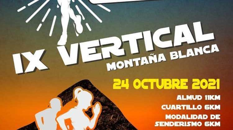 Cartel Vertical de Montaña Blanca