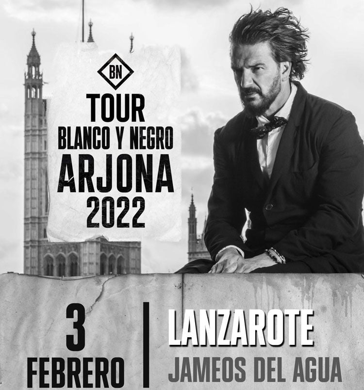 Concierto Ricardo Arjona Jameos del Agua Lanzarote