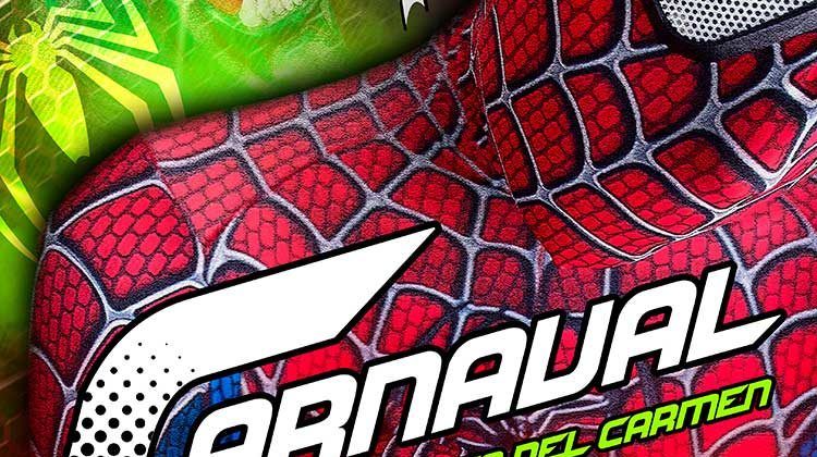 Cartel Spiderman Carnaval de Puerto del Carmen 2022