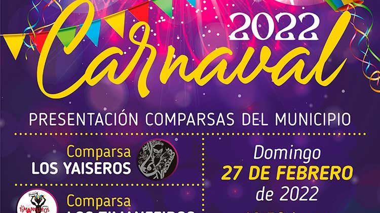 Presentación Comparsas Carnaval Playa Blanca 2022