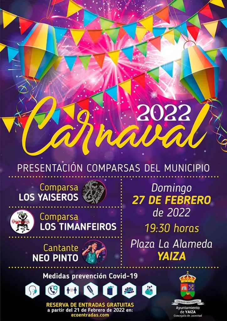 Presentación Comparsas Carnaval Playa Blanca 2022