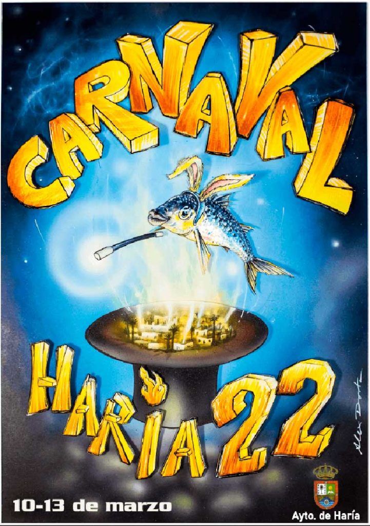 Cartel Carnaval Haría 2022