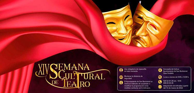 Semana Cultural de Teatro en San Bartolomé 2022